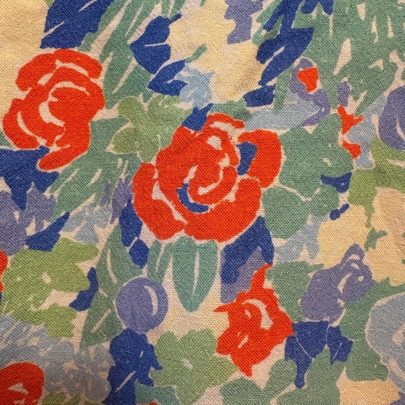 Rixo Floral Tie-Front Cropped Sleeveless Top | retro summer vibes 💐☀️ - Picture 4 of 6